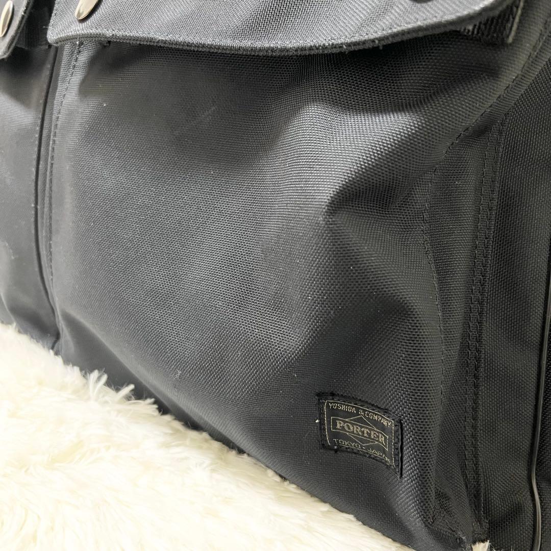 【大容量】大人気 お買得 PORTER ボストンバッグ ブラックナイロン
