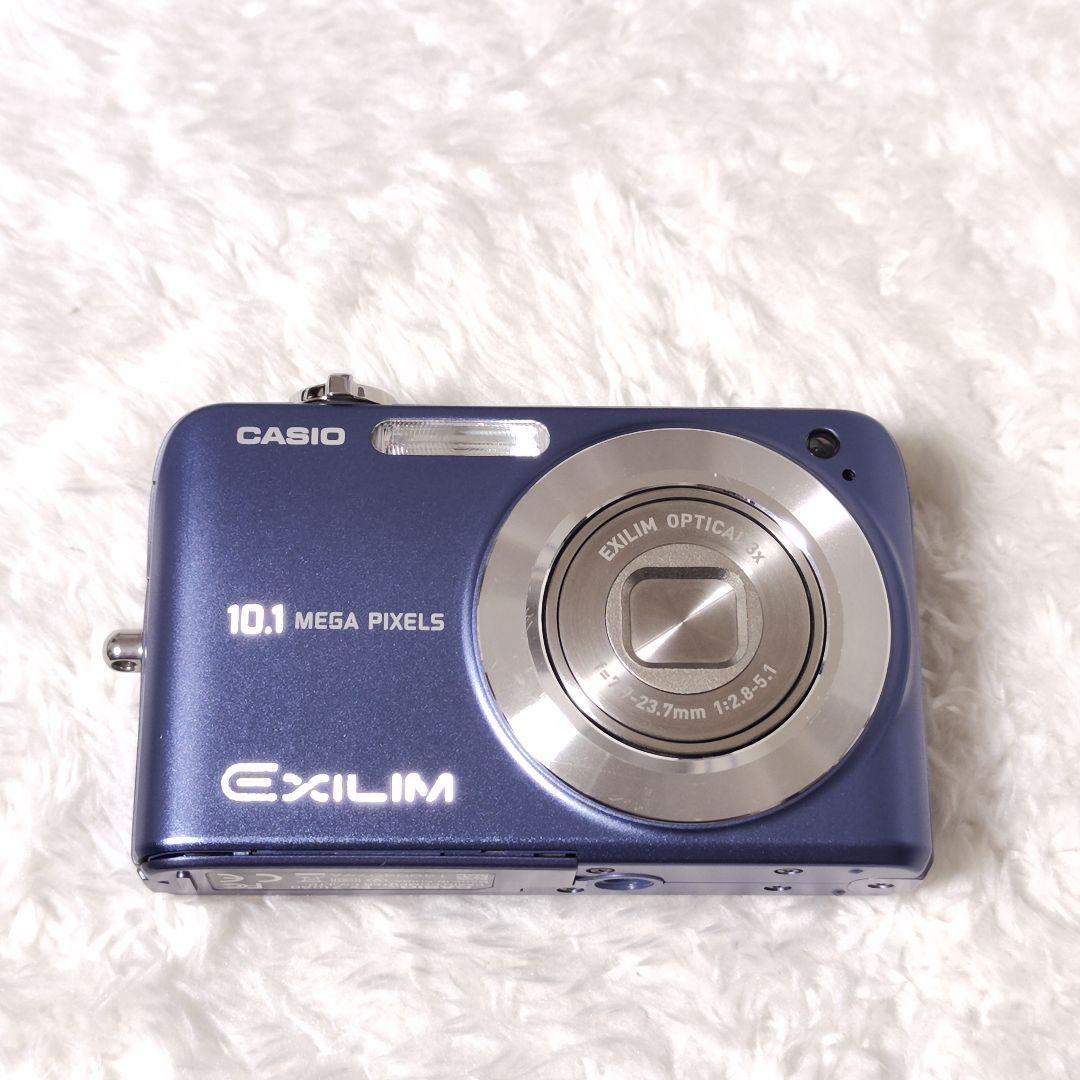 CASIO EXILIM EX-Z1080 ブルー 箱 充電ケーブル