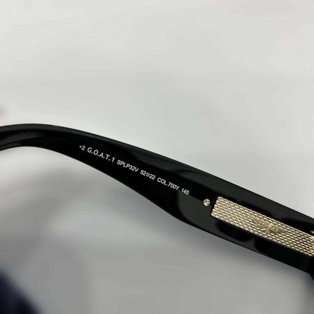 POLICE ポリス サングラス ブラック ゴールドロゴ ケース付き 正規品