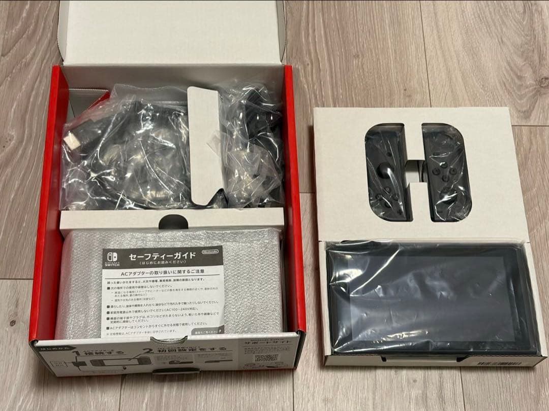 Nintendo Switch 本体 バッテリー強化版+ケース+充電ステーション