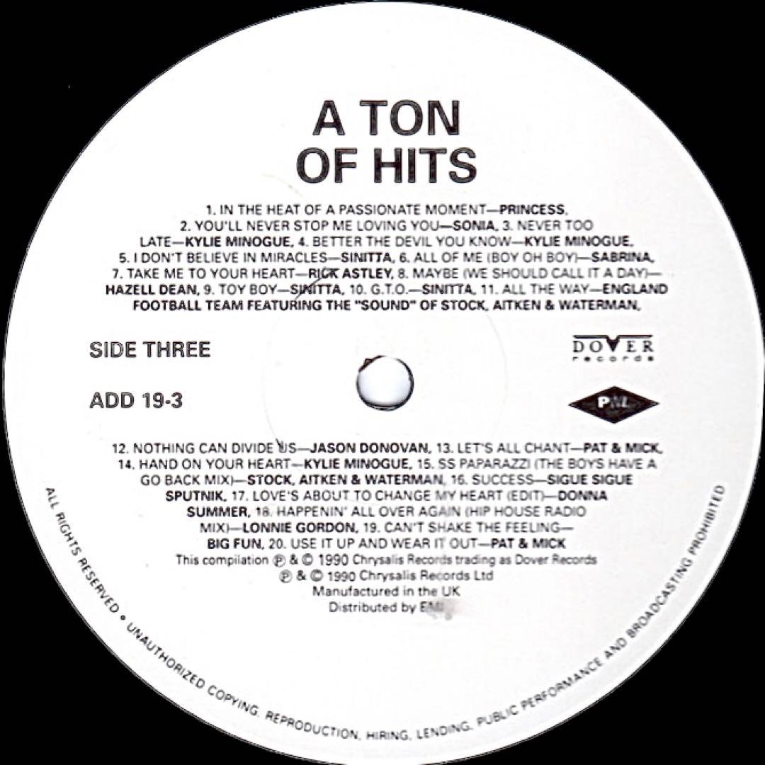PWL A Ton of Hits -Non Stop Mix- 早い者勝ち