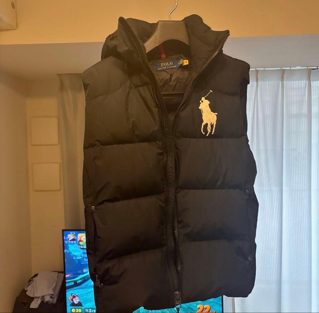 Polo Ralph Lauren ブラック ダウンベスト