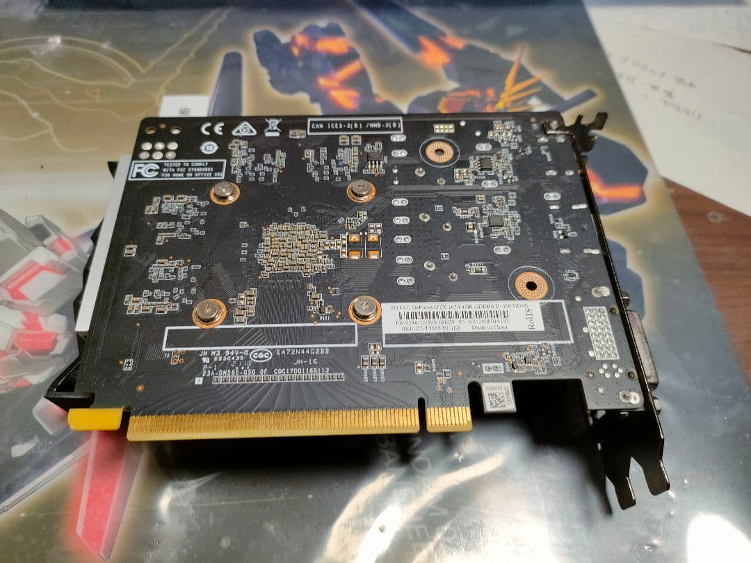 グラフィックボード・グラボ・ビデオカード zatoc Geforce gtx1650 4GB