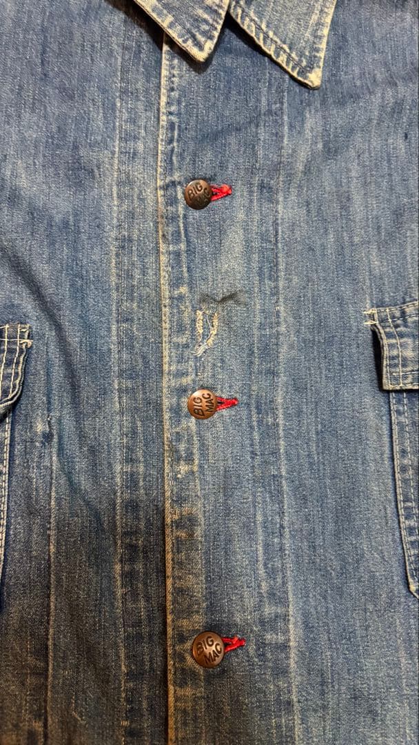 60s 70s BIGMAC ビッグマック カバーオール 綿100% 2ＸＬ