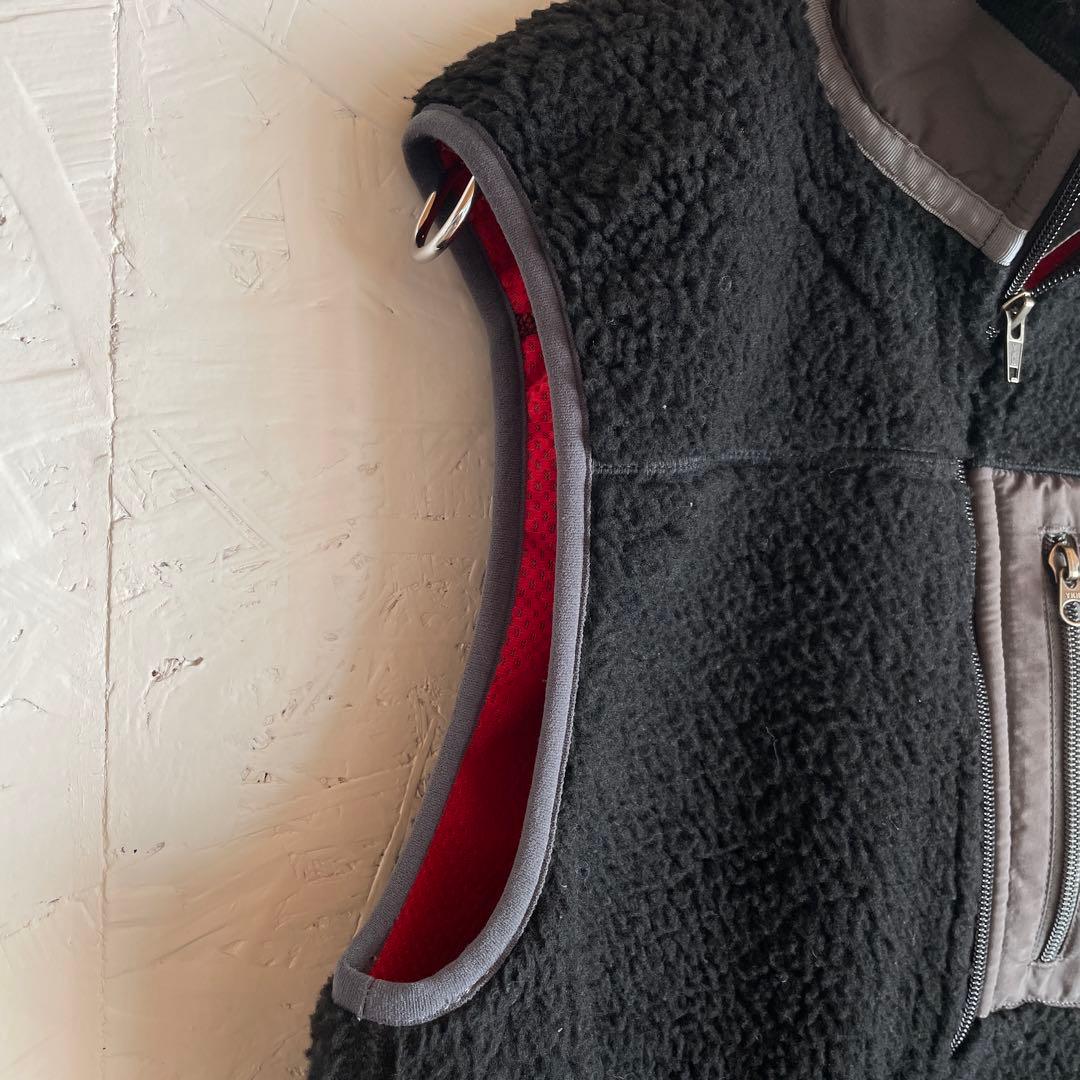 【patagonia】レトロXベスト　ボアベスト　フリースベスト　黒　XS