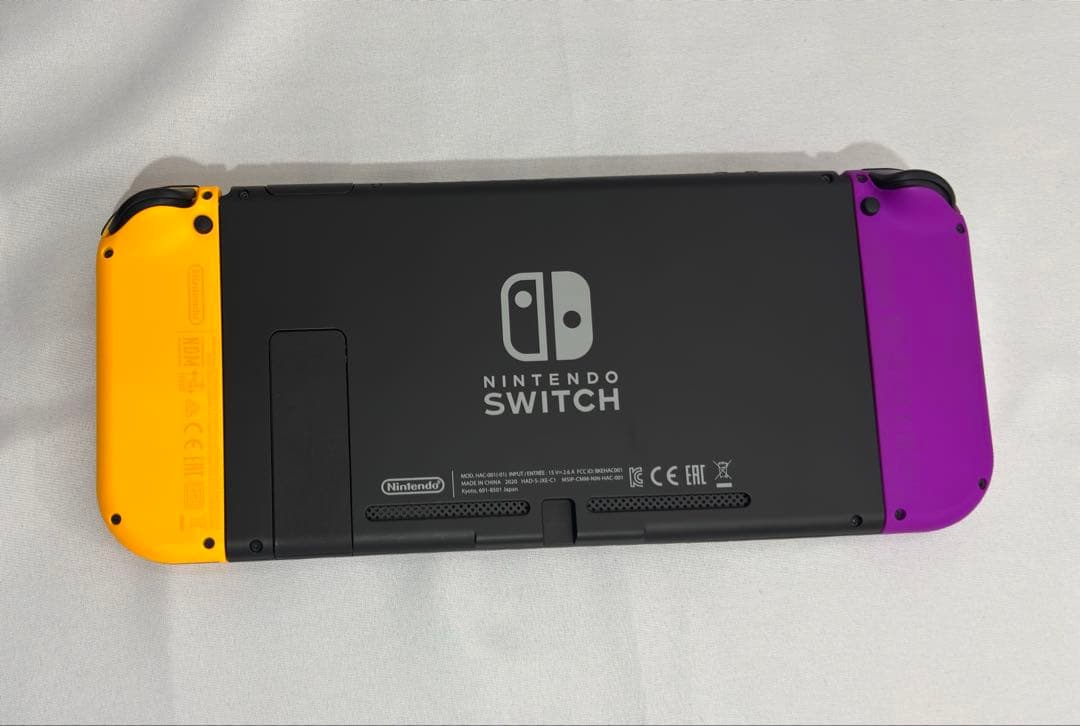 Nintendo Switch本体 パープル オレンジ
