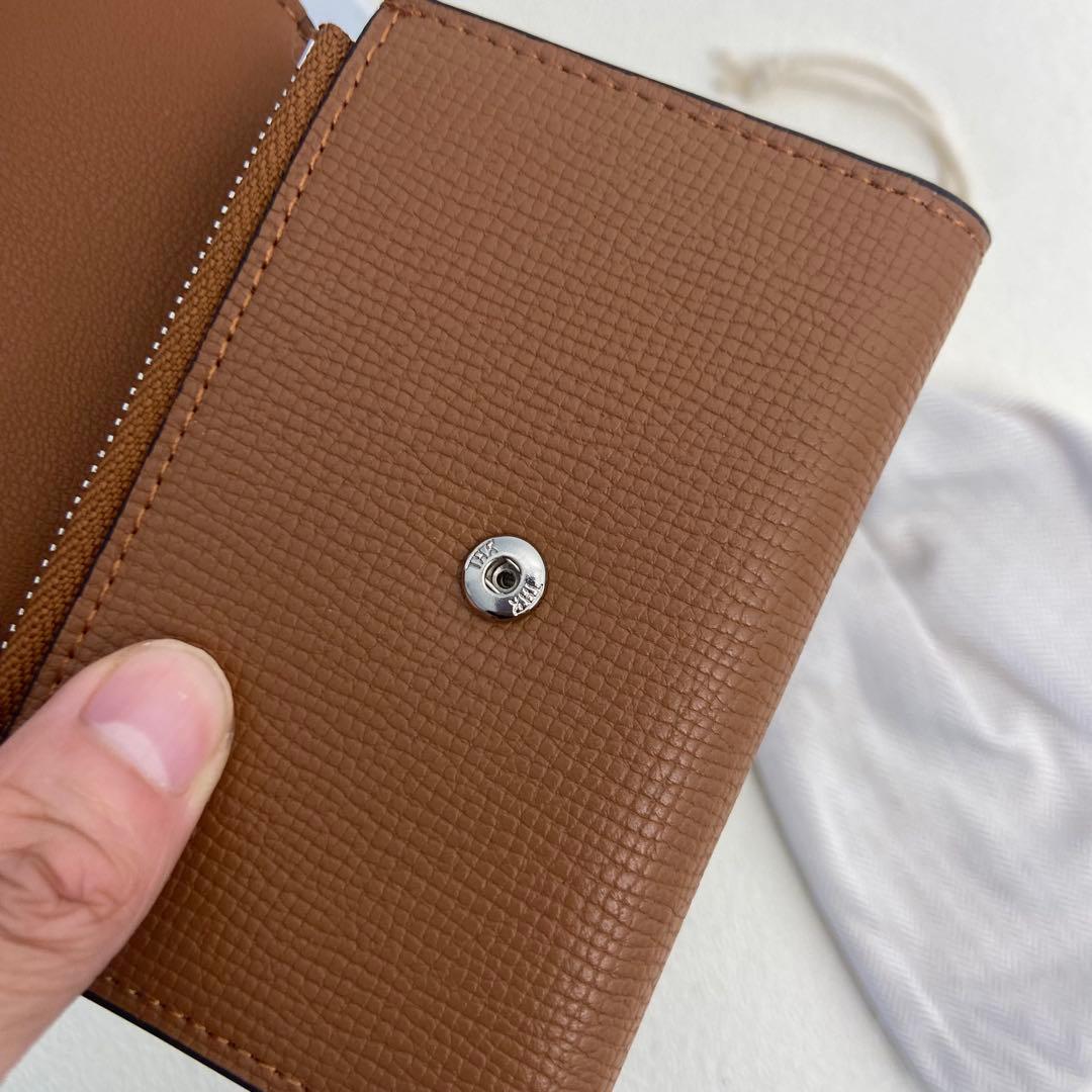 LOEWE ブラウン 三つ折り財布