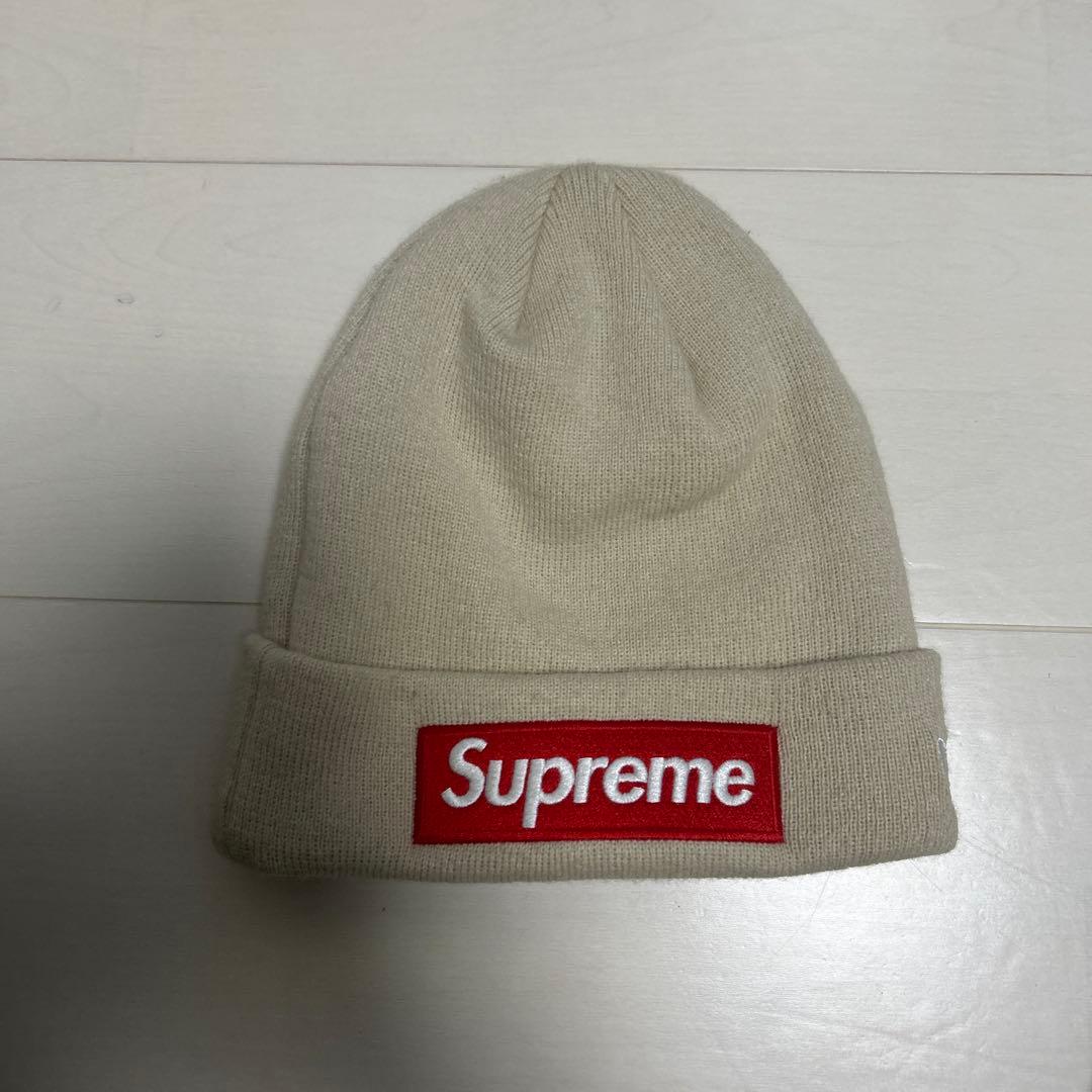 supremeニューエラボックスロゴビーニー