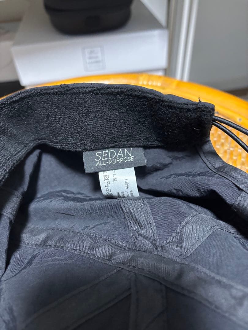 SEDAN ALL-PURPOSE キャップ ブラック