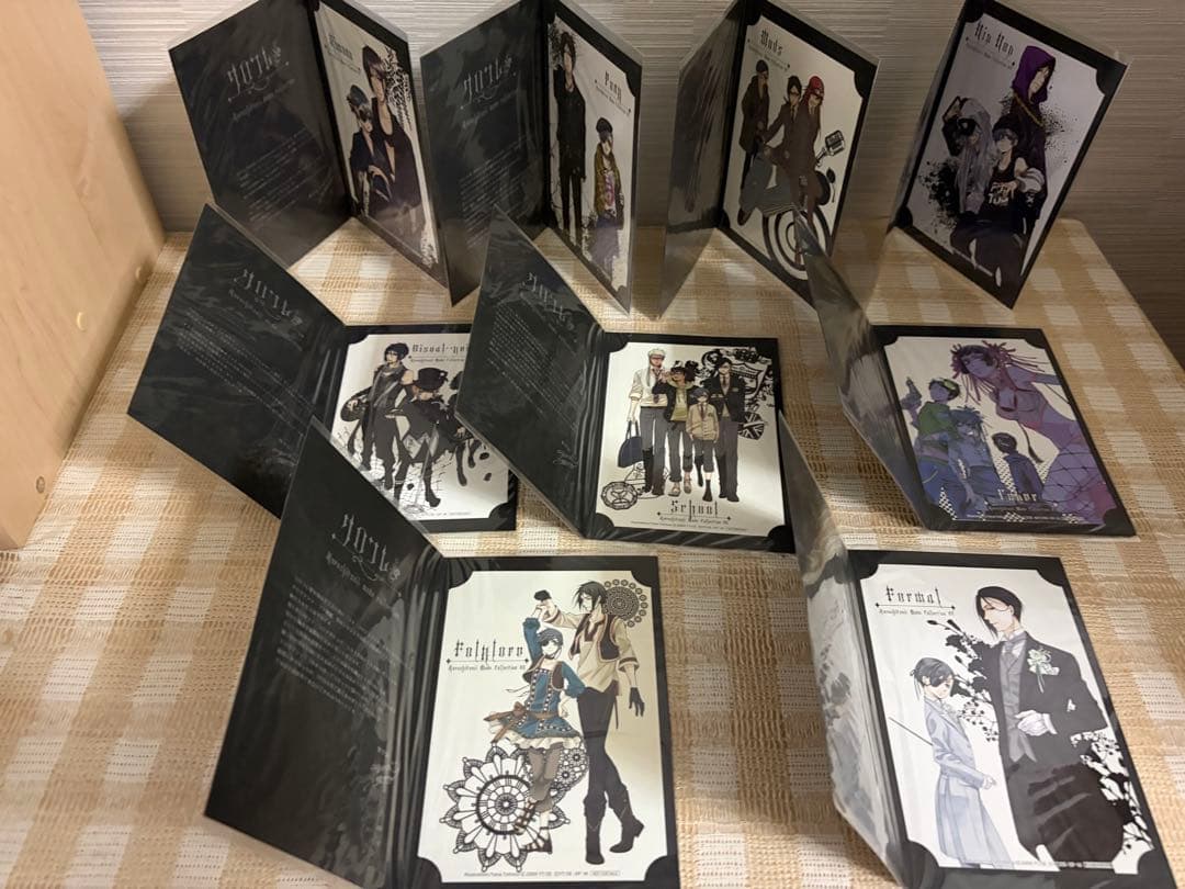 黒執事 アニメイト限定版 全9巻セットDVD イラストカード、カルタ付