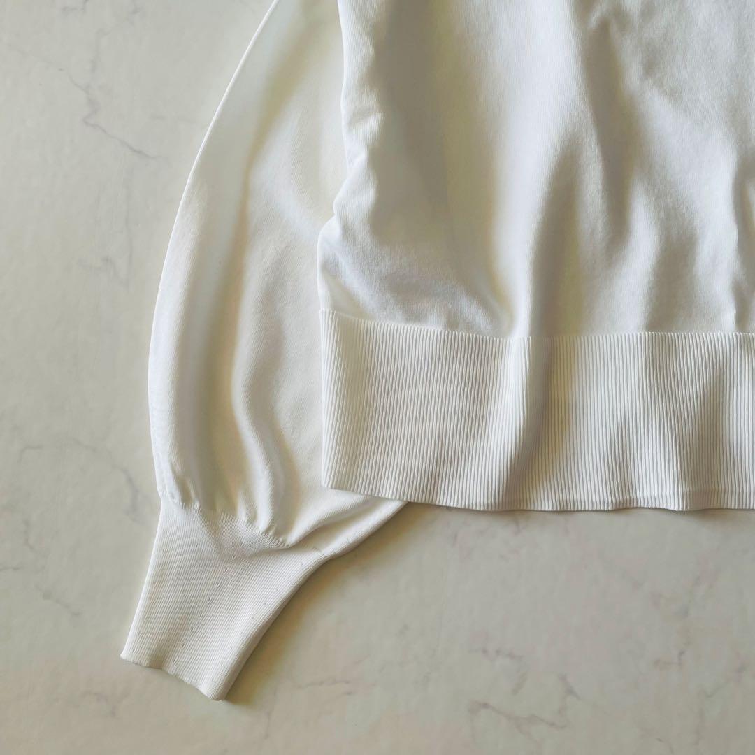 美品✨アダムロペ　ワイドスリーブカーディガン　ホワイト