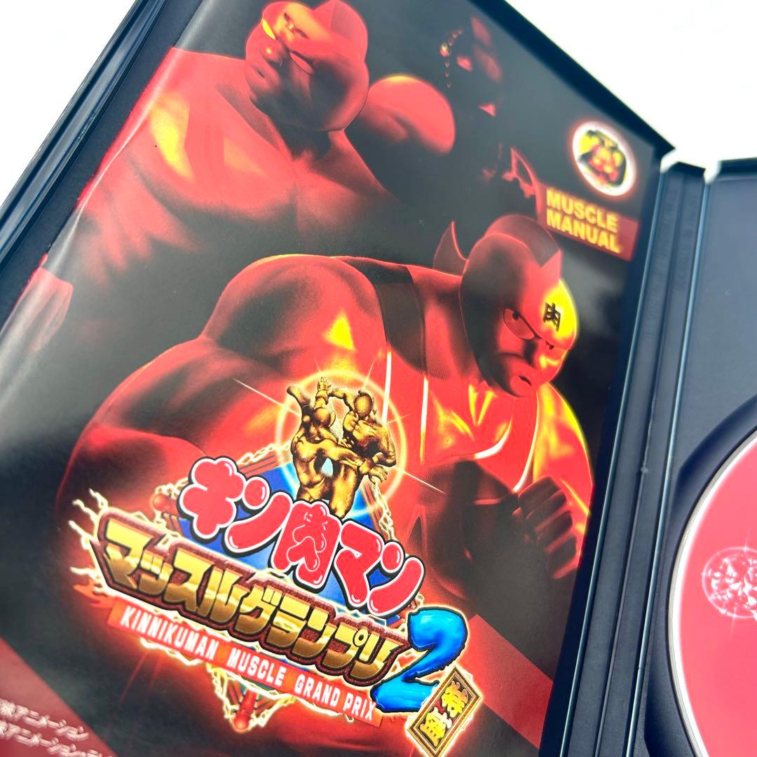 【PS2】キン肉マン マッスルグランプリ2特盛 完全無比ガイド シール未使用