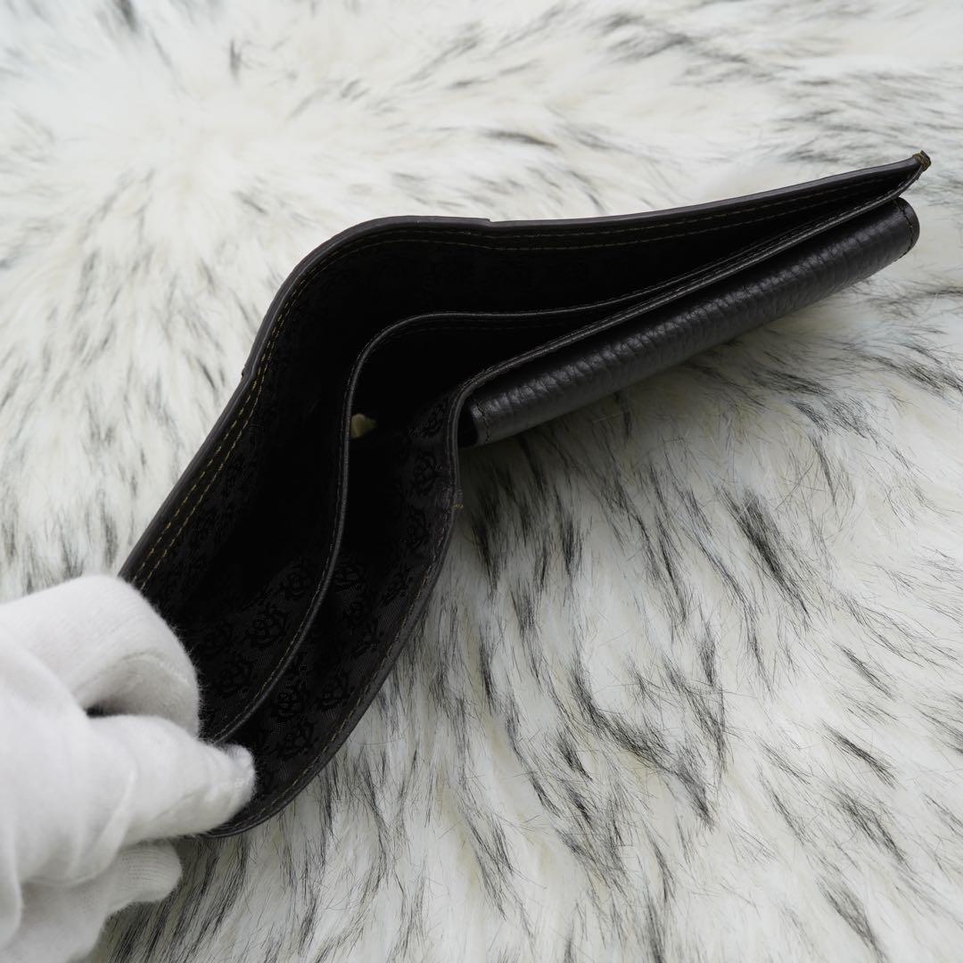 新品未使用品　箱・カード付き　dunhill ダンヒル　二つ折り財布　ロゴグラム