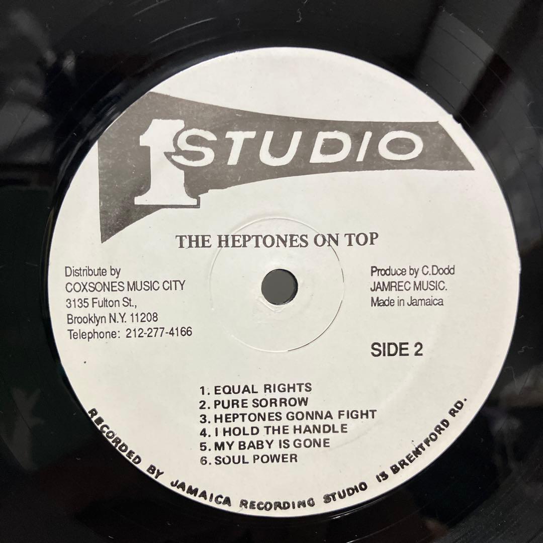 The Heptones / On Top Studio One LP レコード