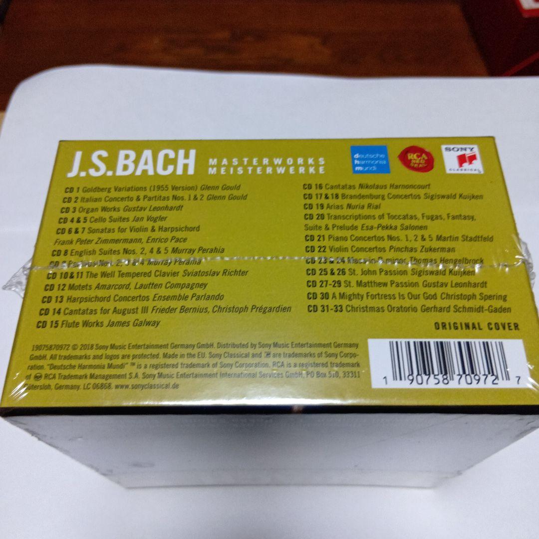 J.S.Bach Masterworks 33CD 未開封新品