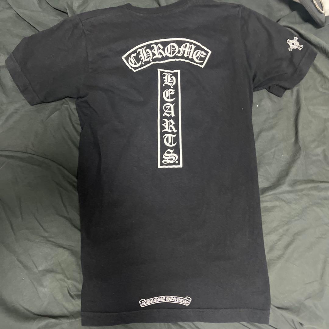 CHROME HEARTS ブラック Tシャツ　クロムハーツ　バックプリント