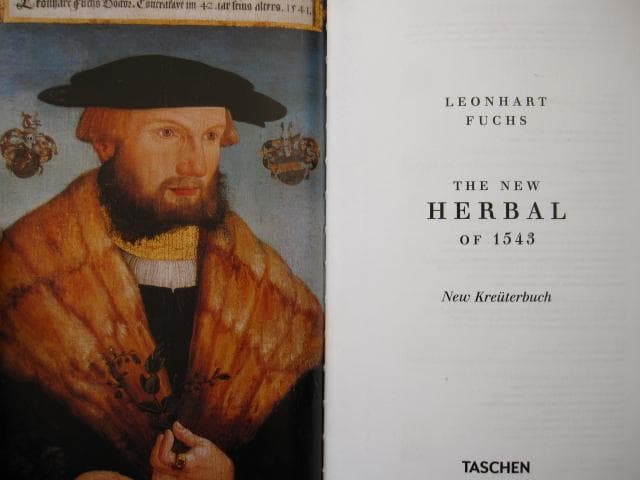アート・デザイン・音楽 Leonhart Fuchs : The New Herbal of 1543
