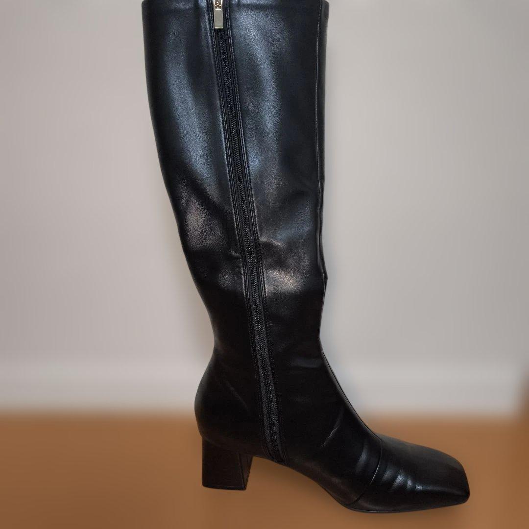 【美品】RANDA ロングブーツ 黒 25.5センチ