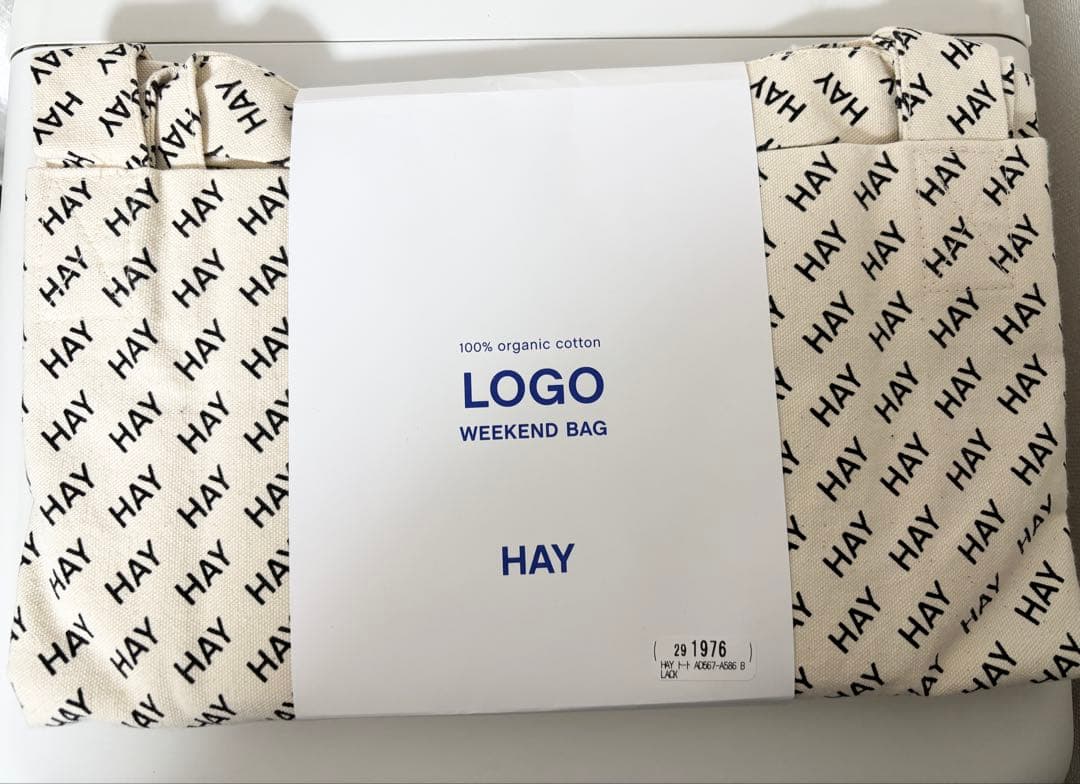 HAY ロゴ ウィークエンドバッグ