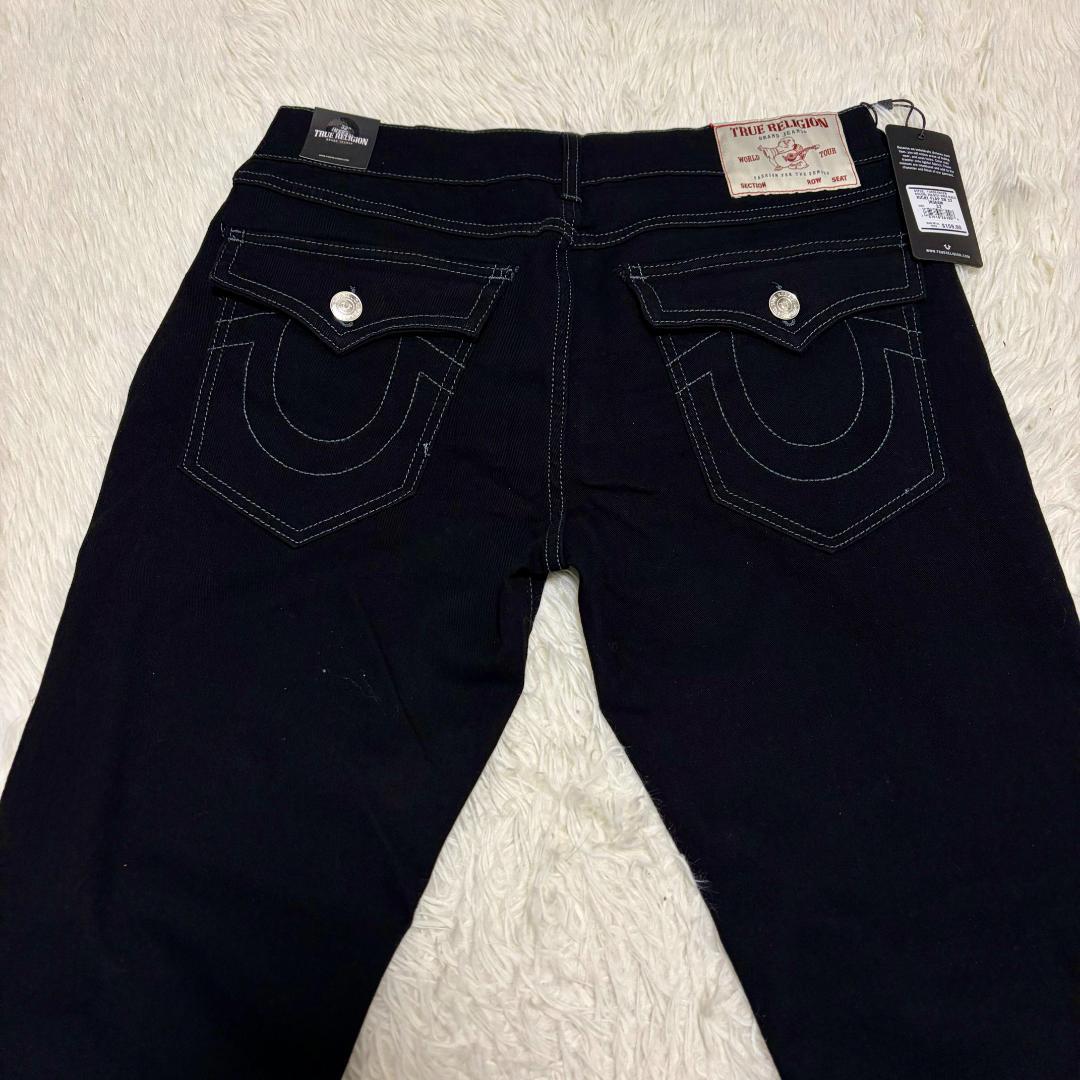 新品 トゥルーレリジョン リッキー FLAP SN 黒 ブラック W32 Y2K