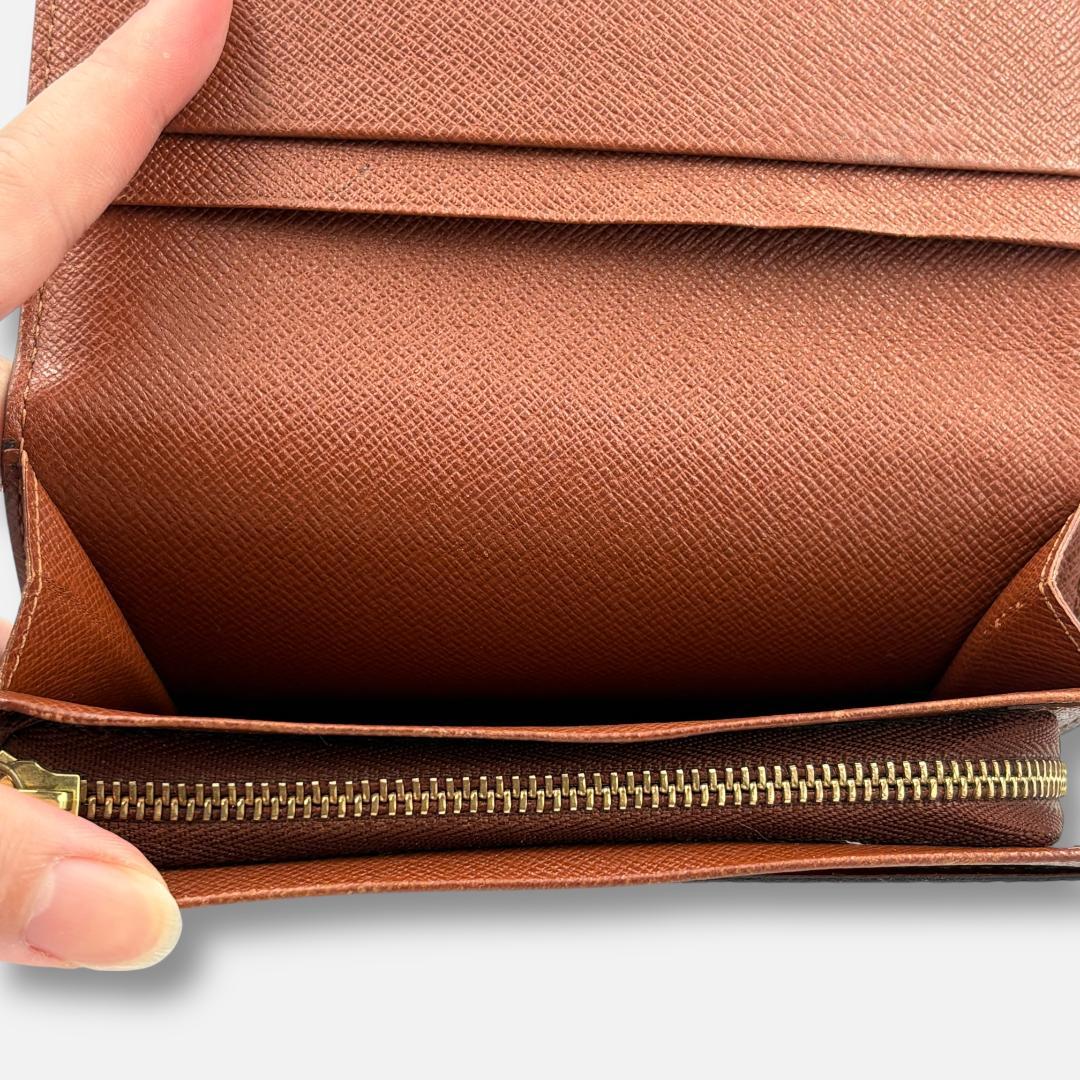 LOUIS VUITTON トレゾール L字ファスナー 財布 モノグラム【美品】