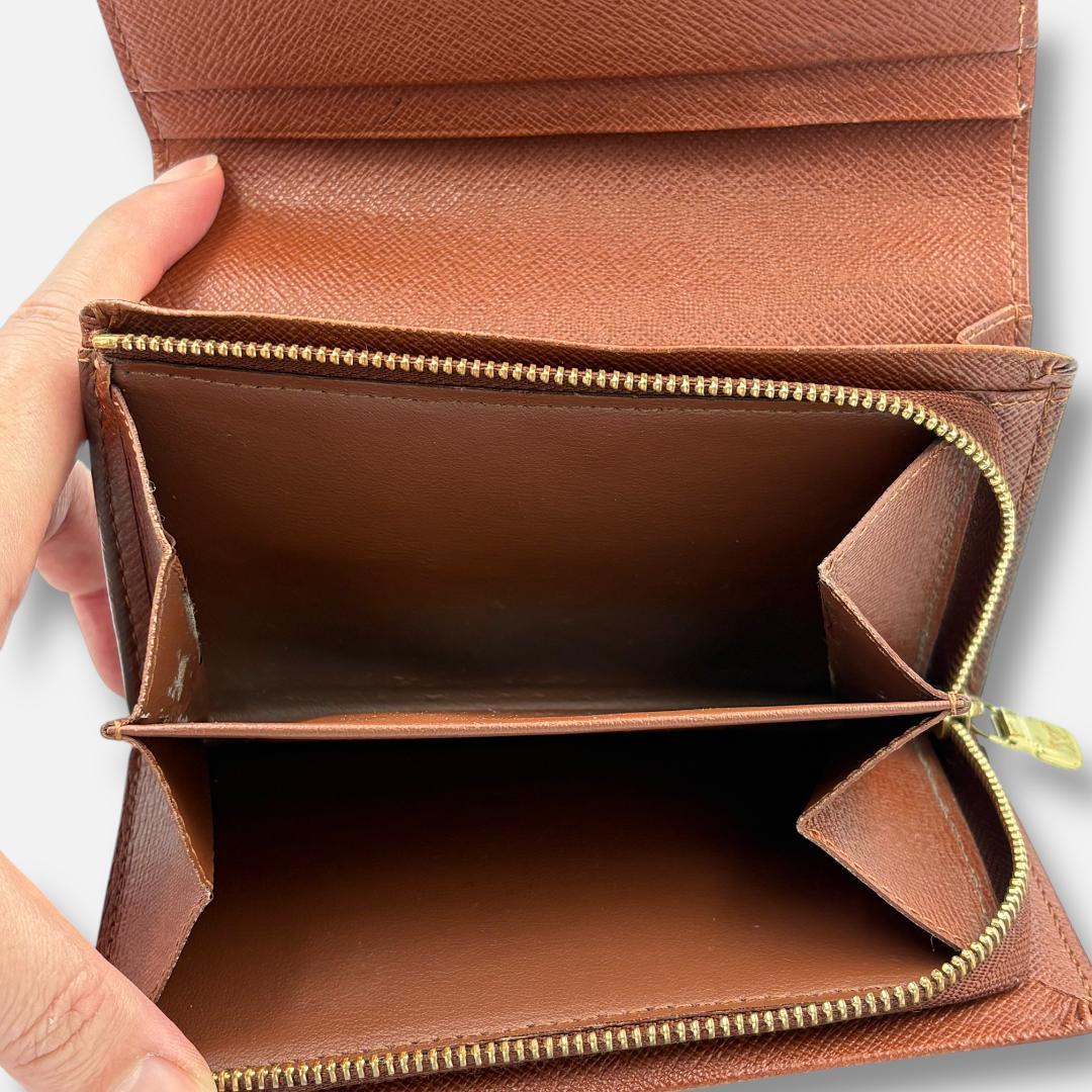 LOUIS VUITTON トレゾール L字ファスナー 財布 モノグラム【美品】