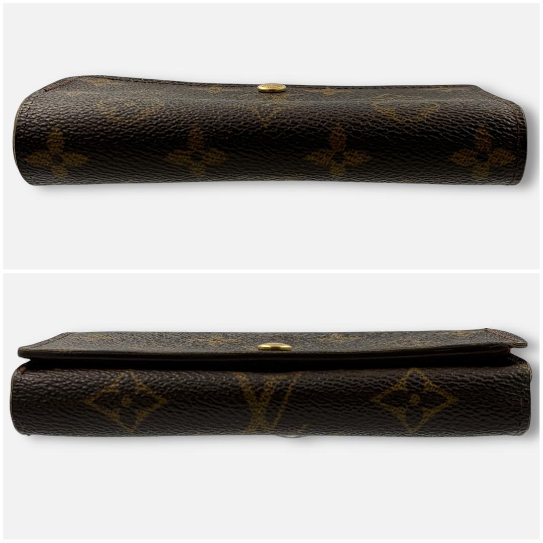 LOUIS VUITTON トレゾール L字ファスナー 財布 モノグラム【美品】