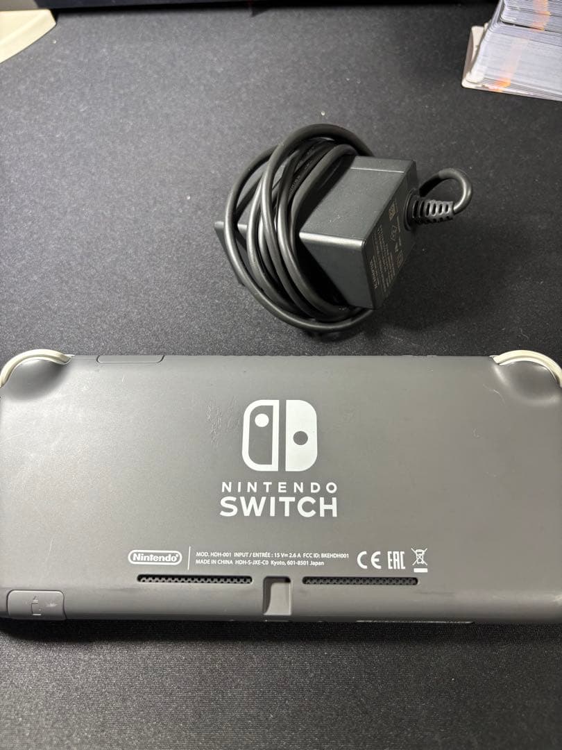 Nintendo Switch Lite グレー 本体と充電器