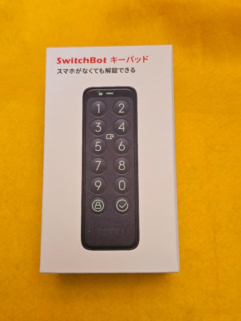SwitchBot ドアロック キーパッド　セット　新品未開封品
