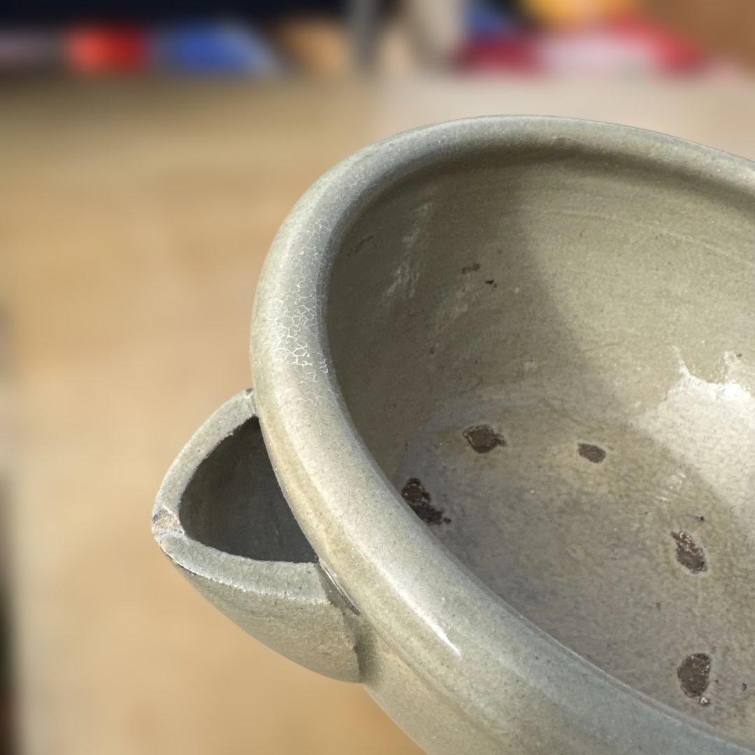 古道具　陶器　片口鉢　瀬戸焼？
