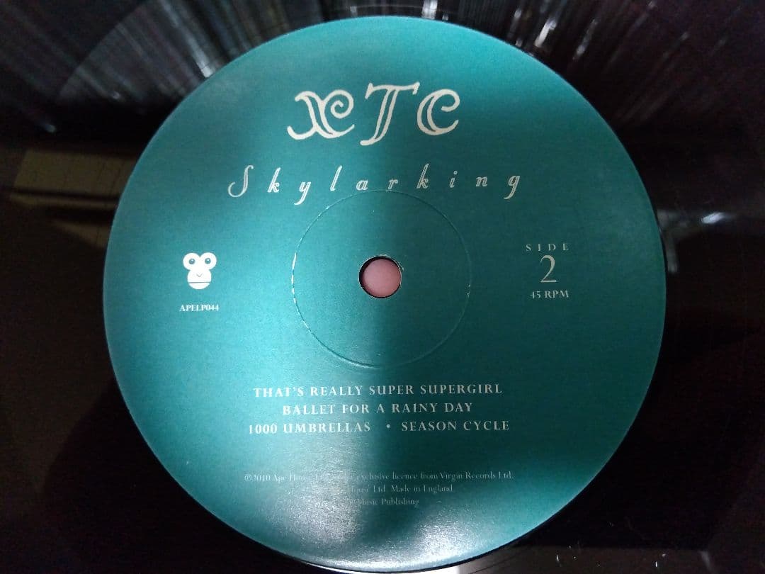 XTC Skylarking スカイラーキング アナログ レコード LP