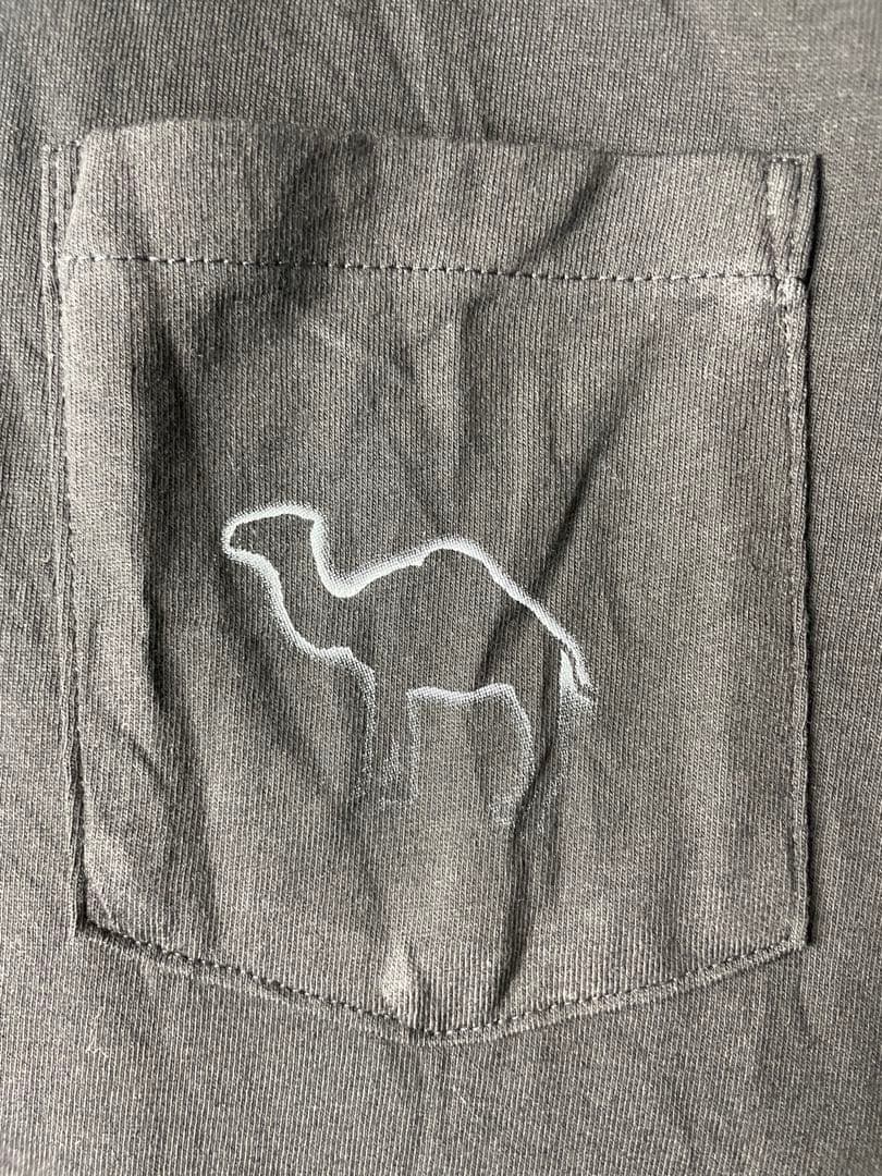 90s ヴィンテージ キャメル　CAMEL企業ロゴtシャツ　ポケT XL