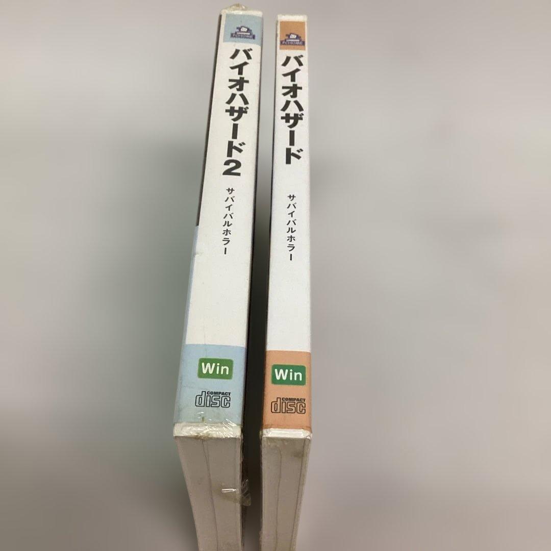 【未開封】バイオハザード1・2 PC版　CAPUCOM 2本まとめ売り