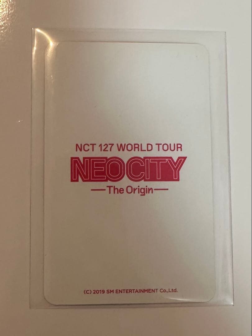 NCT127 ユウタ neocity origin アメリカ ツアーバス トレカ