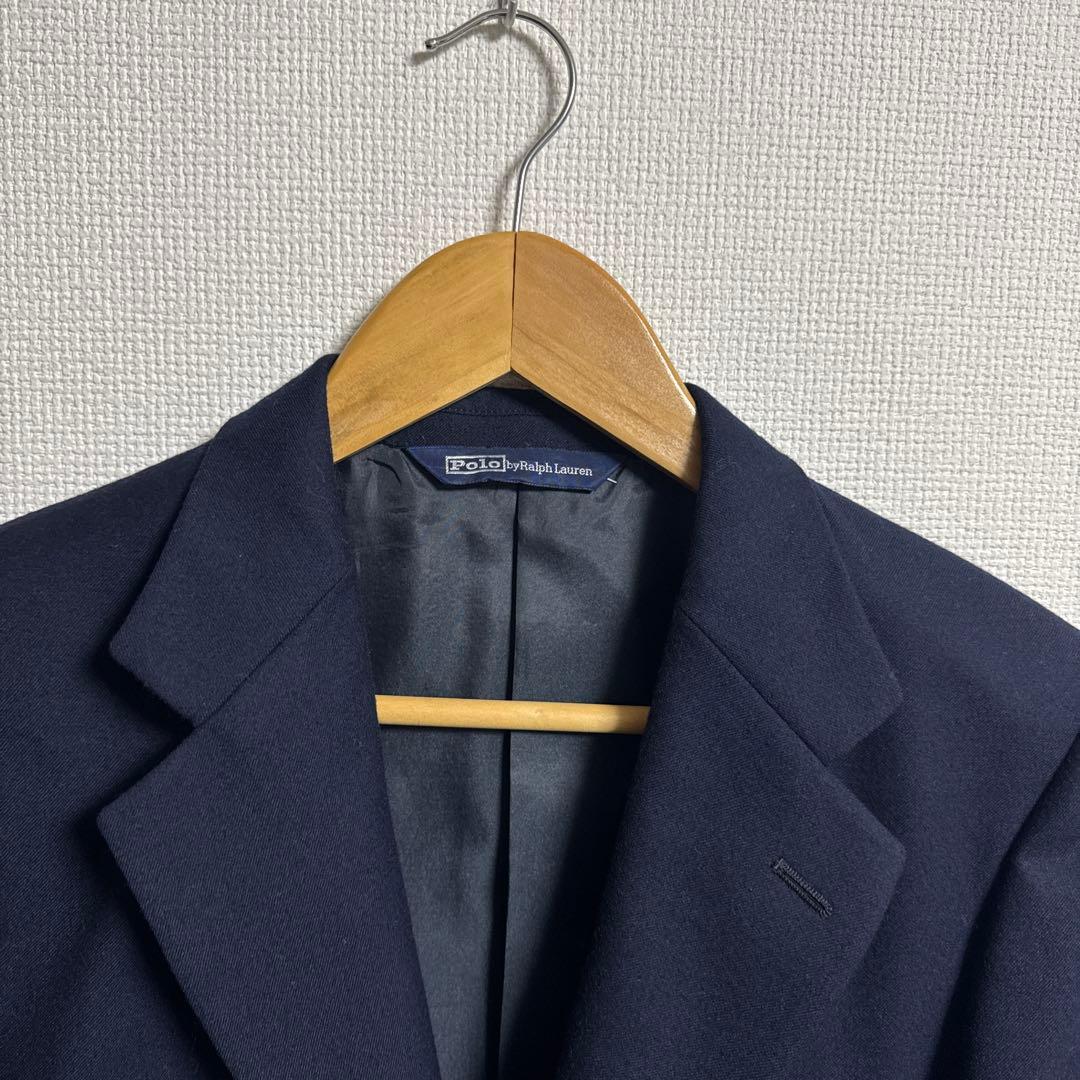 【美品】polo by Ralphlauren 紺ブレ　ブレザー　ジャケット