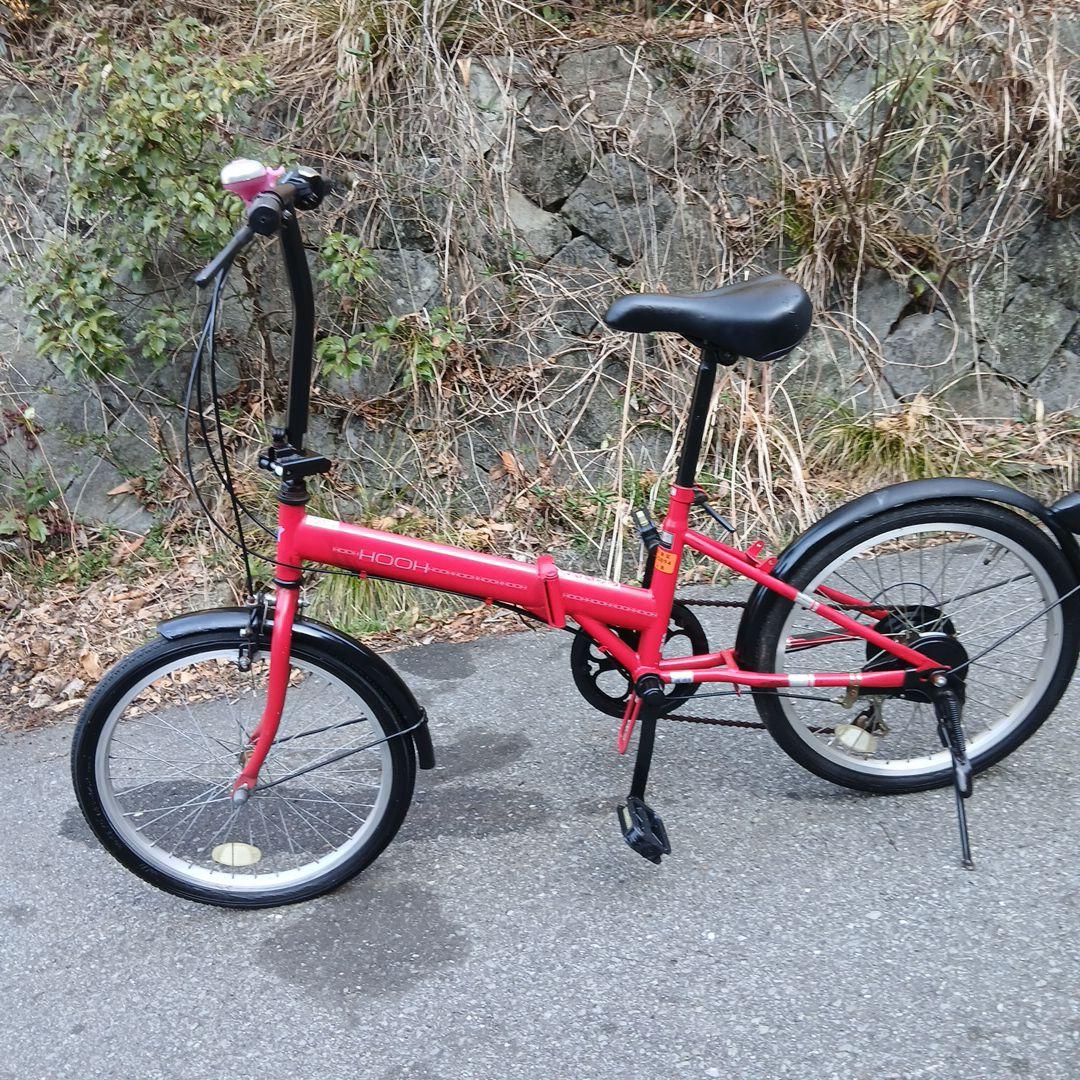 折り畳み自転車　HOOH 6段変速　格安　乗れます