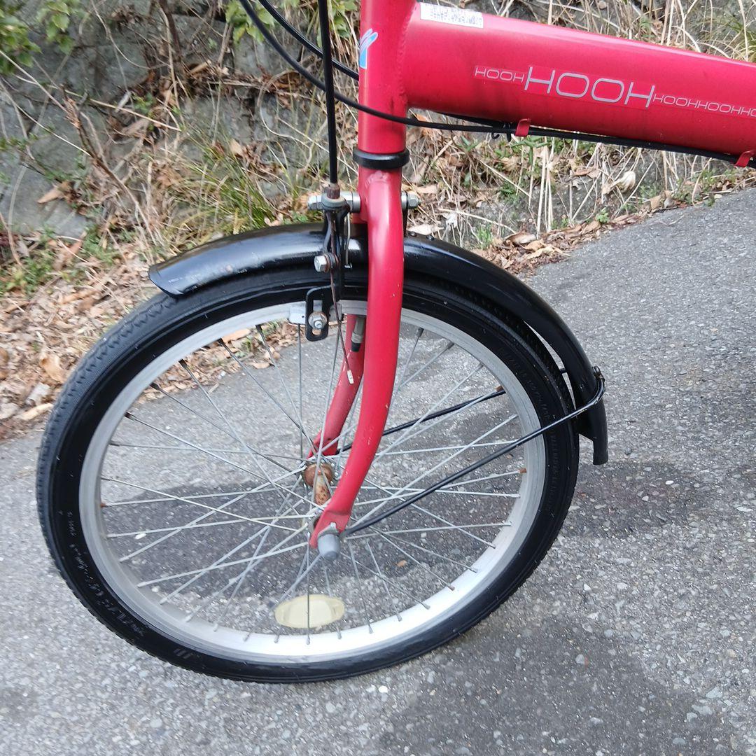 折り畳み自転車　HOOH 6段変速　格安　乗れます
