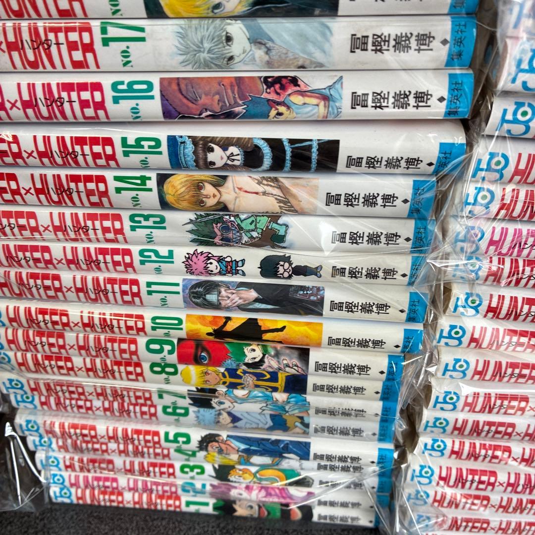 HUNTER×HUNTER 全巻セット 1巻〜38巻（初版多数）