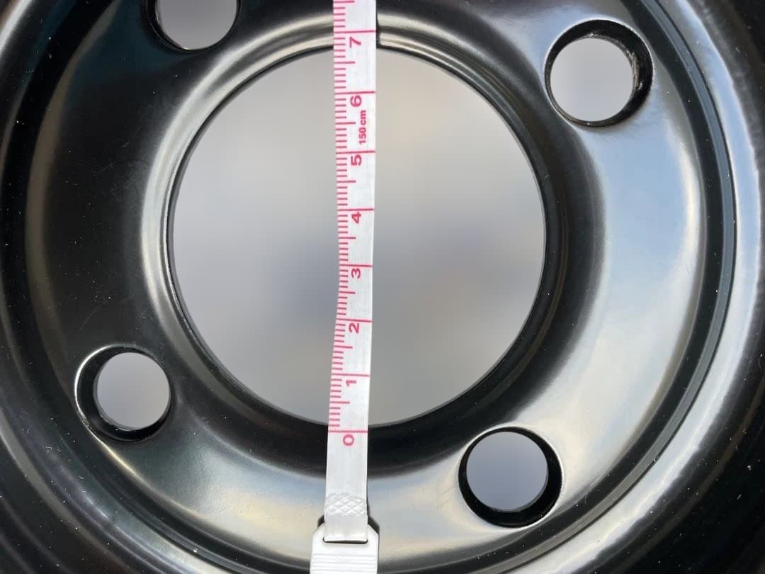 ★【新品】 鉄チンホイール 13㌅×5.5J PCD100 オフセット±0 2本