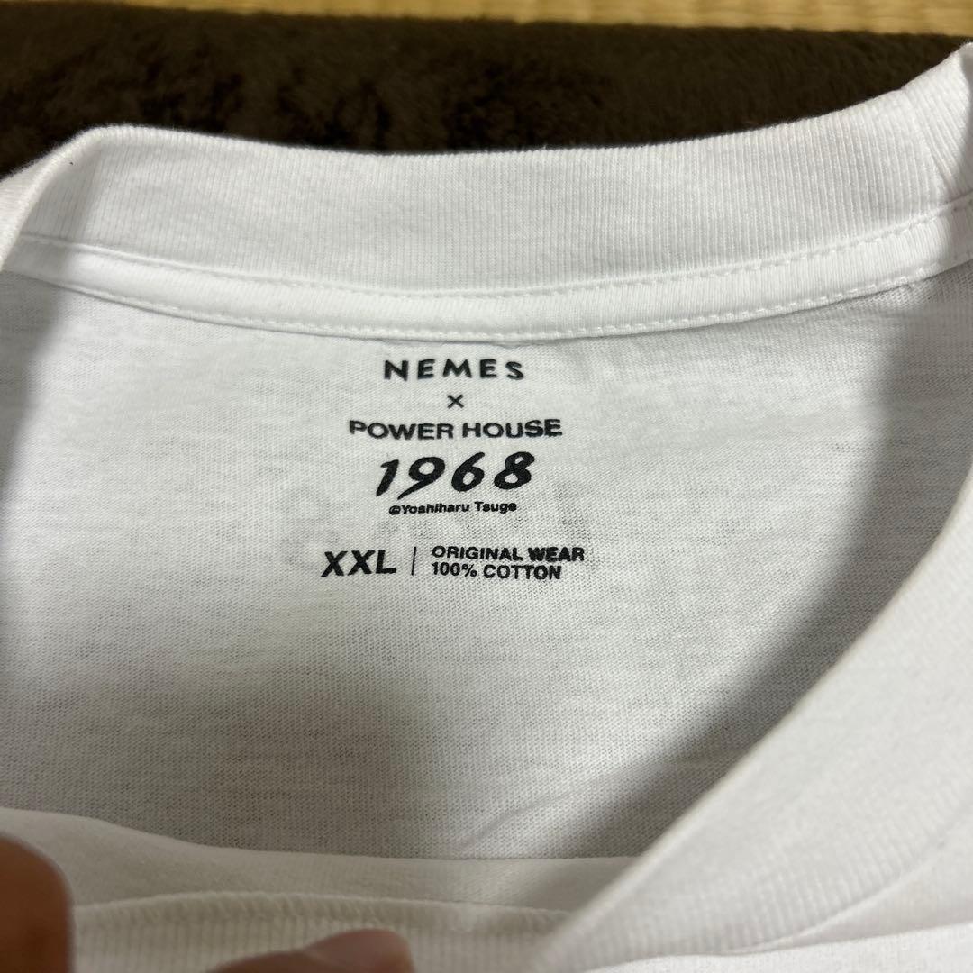 激レア　完売　つげ義春　ねじ式プリントTシャツ　NEMES×POWERHOUSE