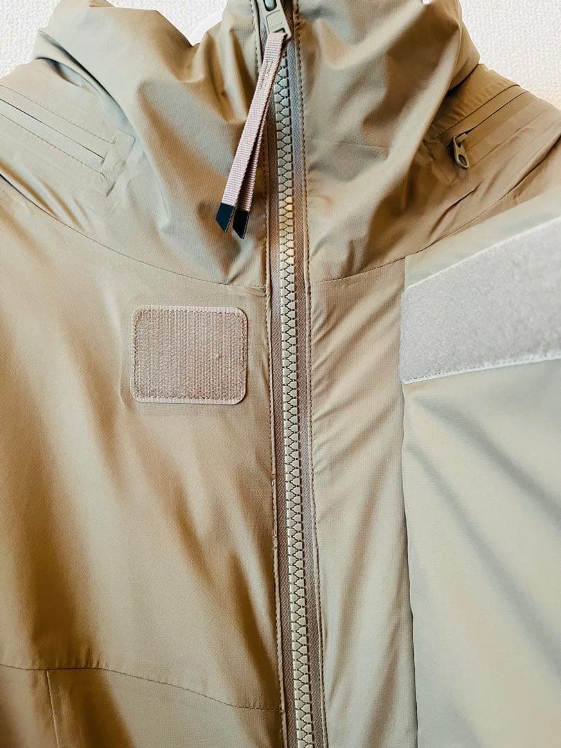 ジャケット・アウター HYKE PERTEX PUFF PARKA SAND STONE 4
