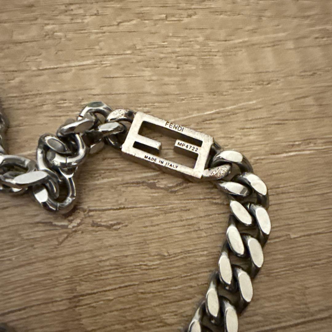 c*a様 Fendi シルバー チェーンネックレス