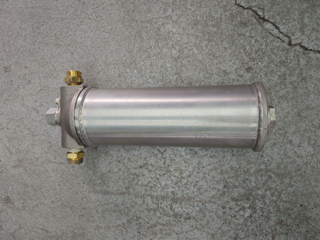 フィルターハウジング（工業用） Φ65×250 内径Φ30フィルター用