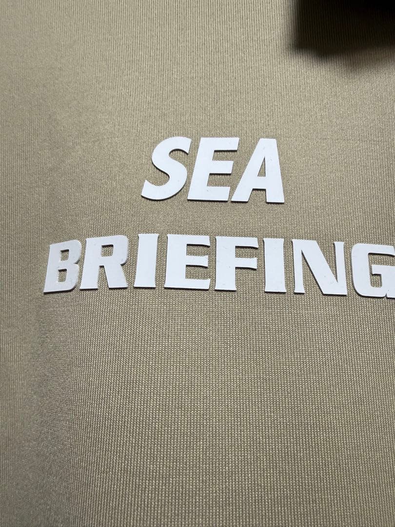 最終BRIEFING wind and sea ロングスリーブ ハイネックM
