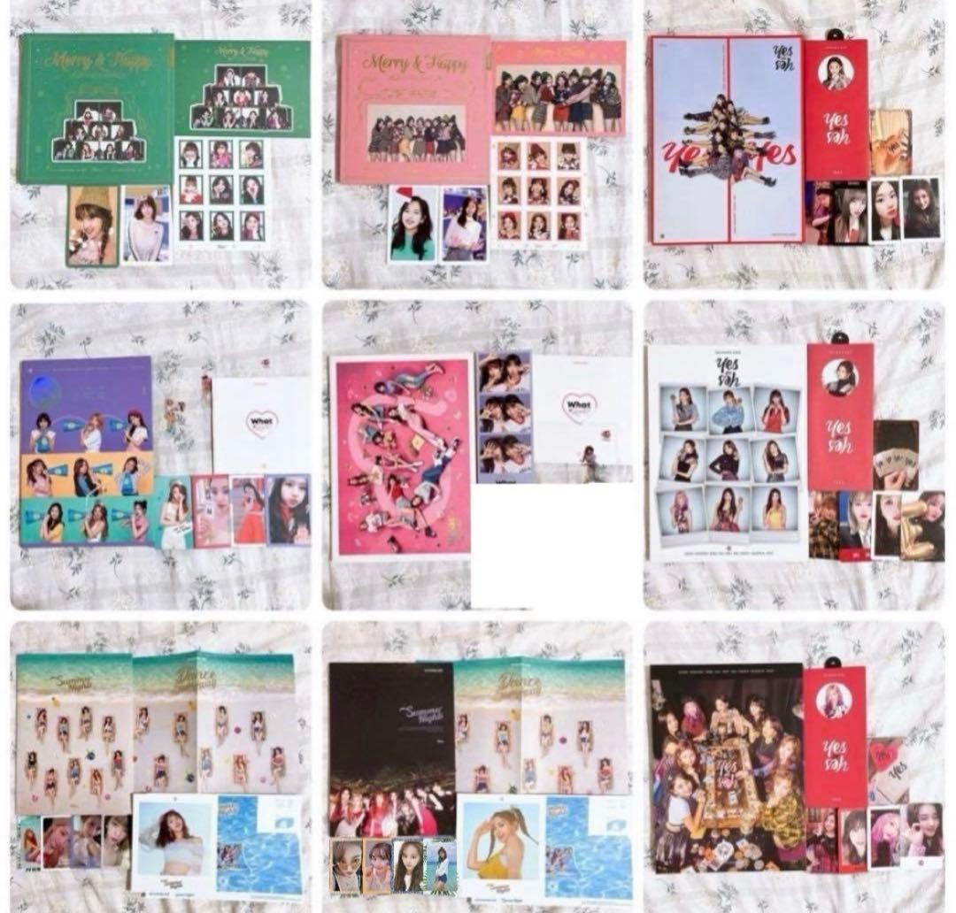 TWICE アルバム まとめ売り トレカ フォトカード CD フォトブック ②