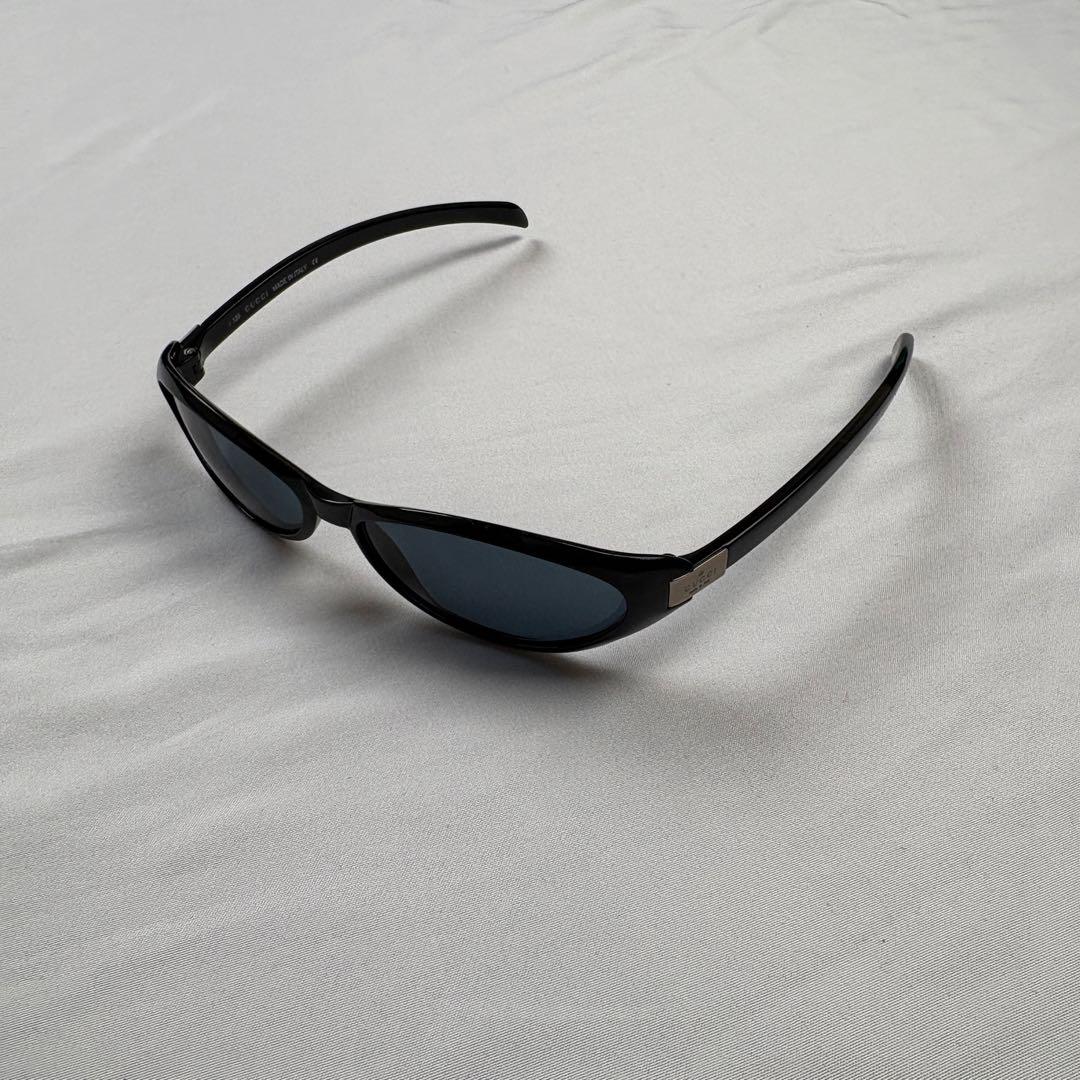小物 GUCCI by TOM FORD oval sunglasses black