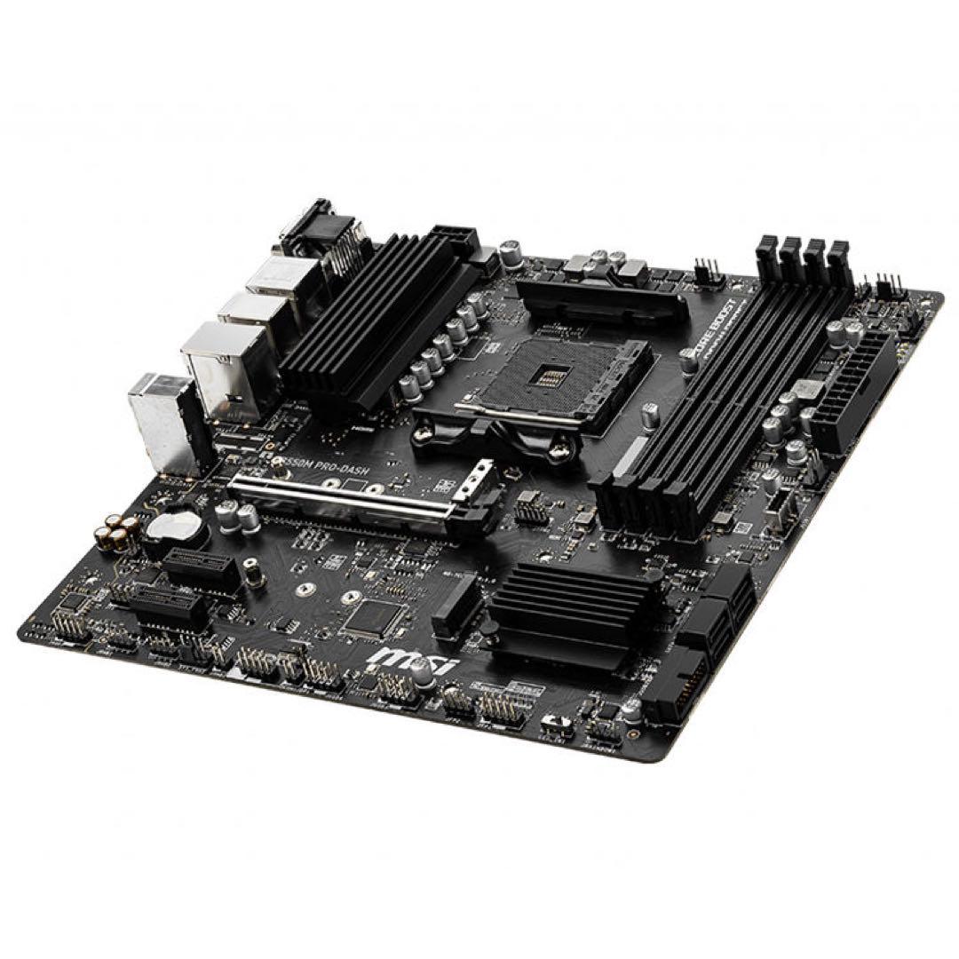 ヤ*ー様 MSI B550M PRO-DASH マザーボード新品 未使用 デスク