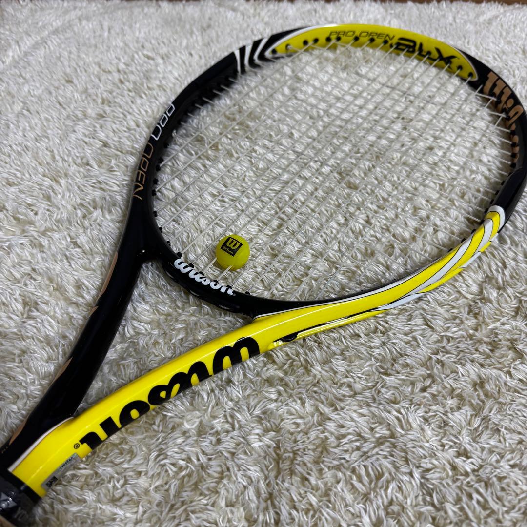【2本セット品】ウィルソン 硬式 ラケット　 プロオープンBLX Wilson