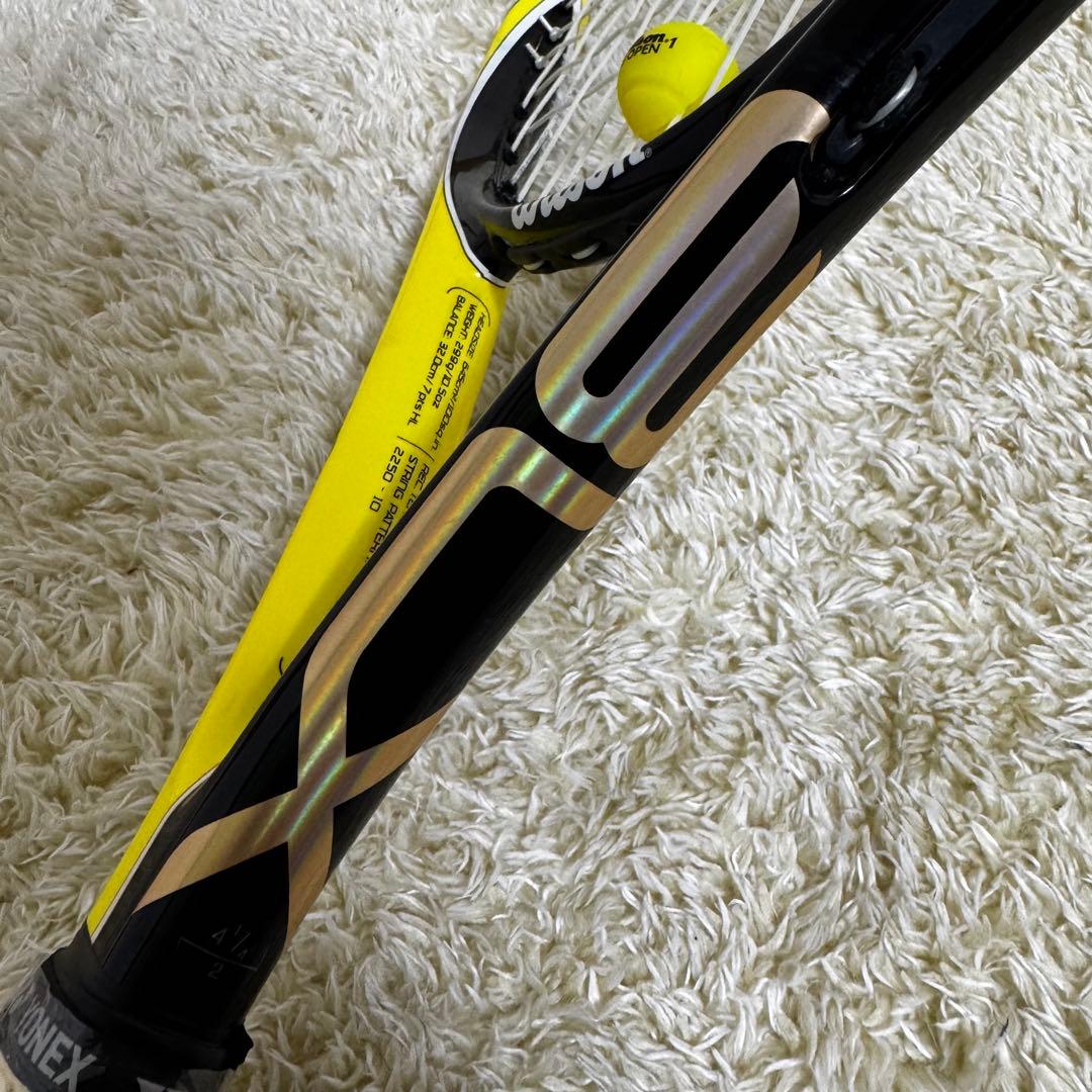 【2本セット品】ウィルソン 硬式 ラケット　 プロオープンBLX Wilson