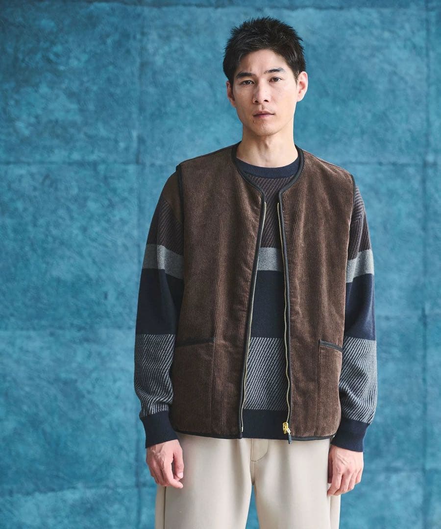 Barbour リバーシブルベスト40 greenlabelrelaxing別注